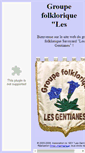 Mobile Screenshot of gentianes.6mon.com