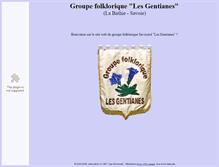 Tablet Screenshot of gentianes.6mon.com